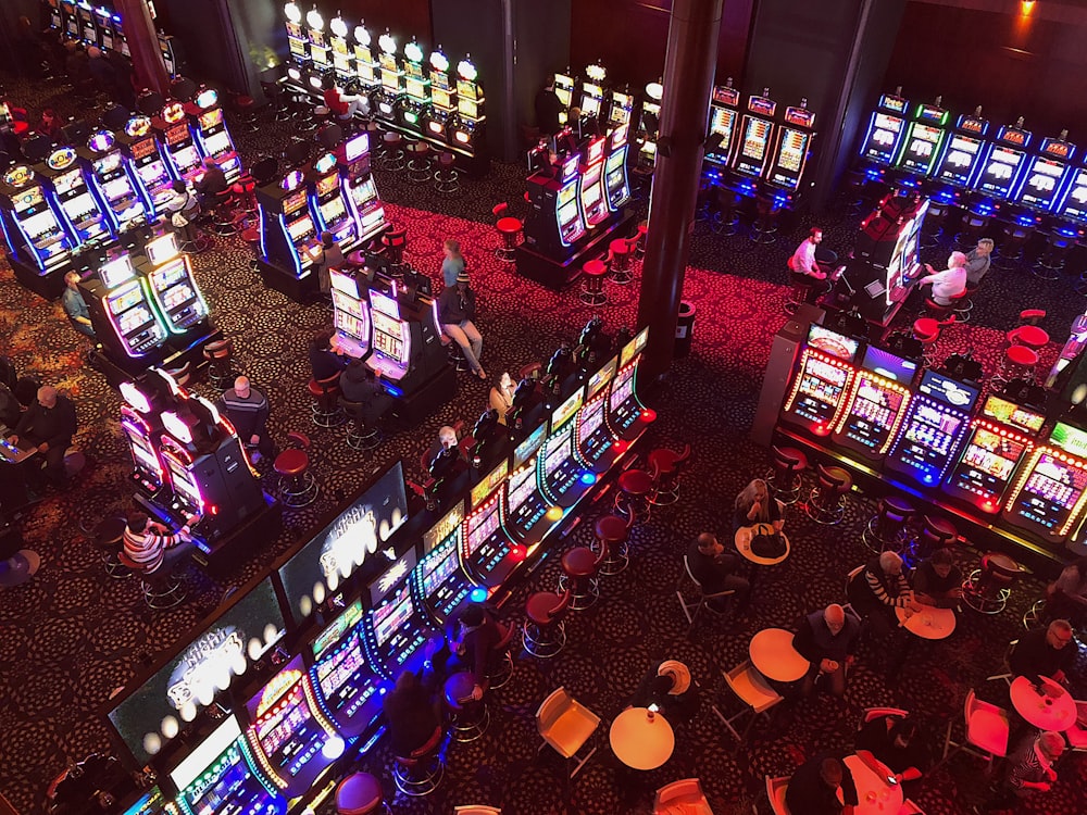 Fotografía aérea del casino