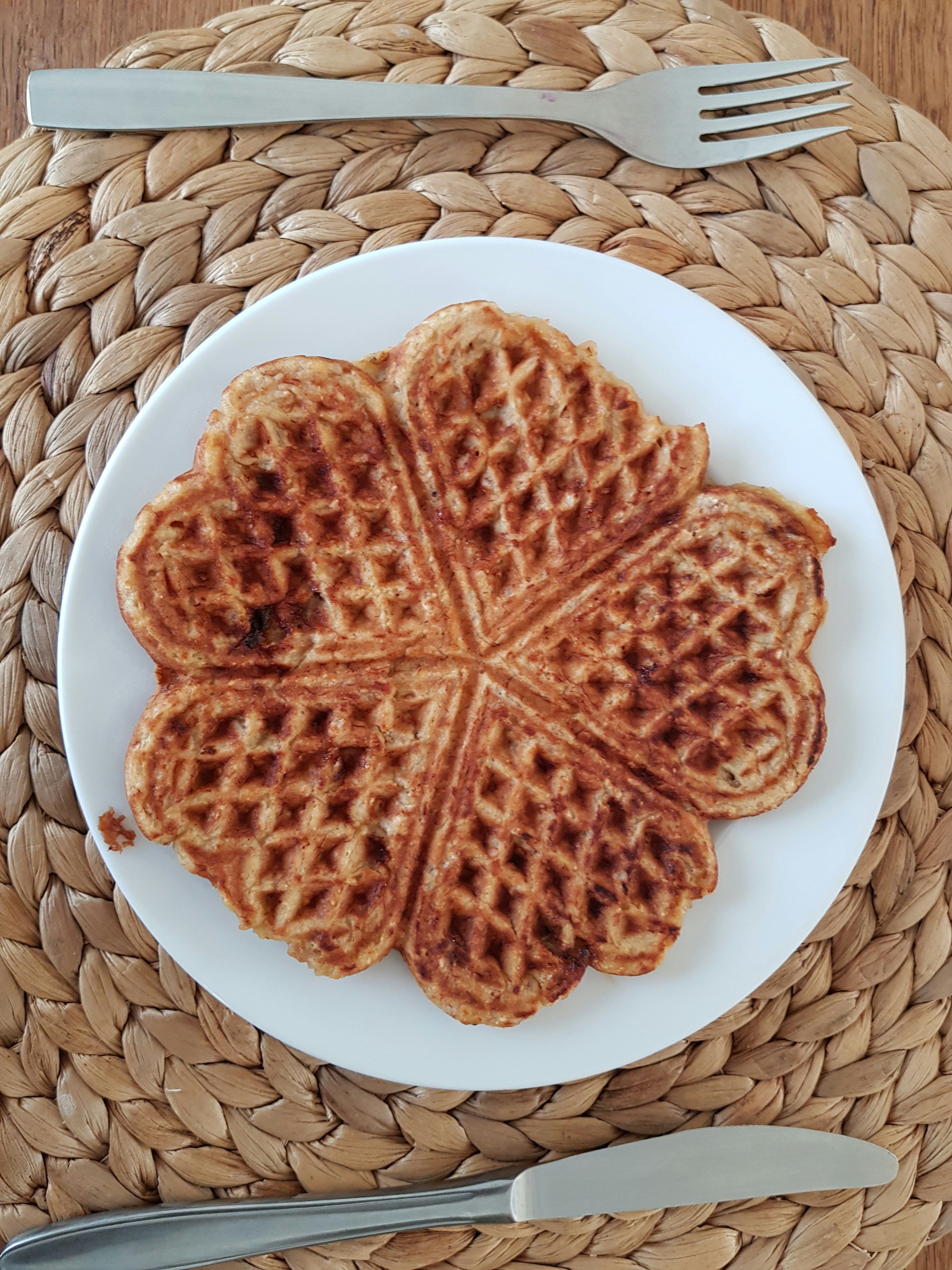 Waffle Corazón