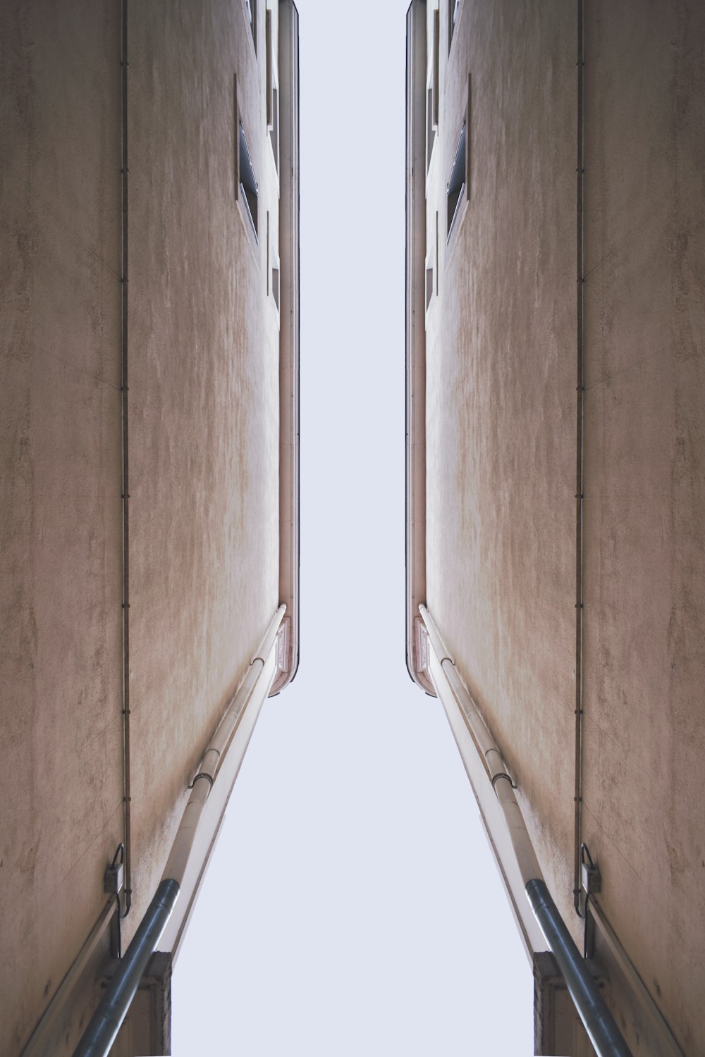 low angle photo of concrete building