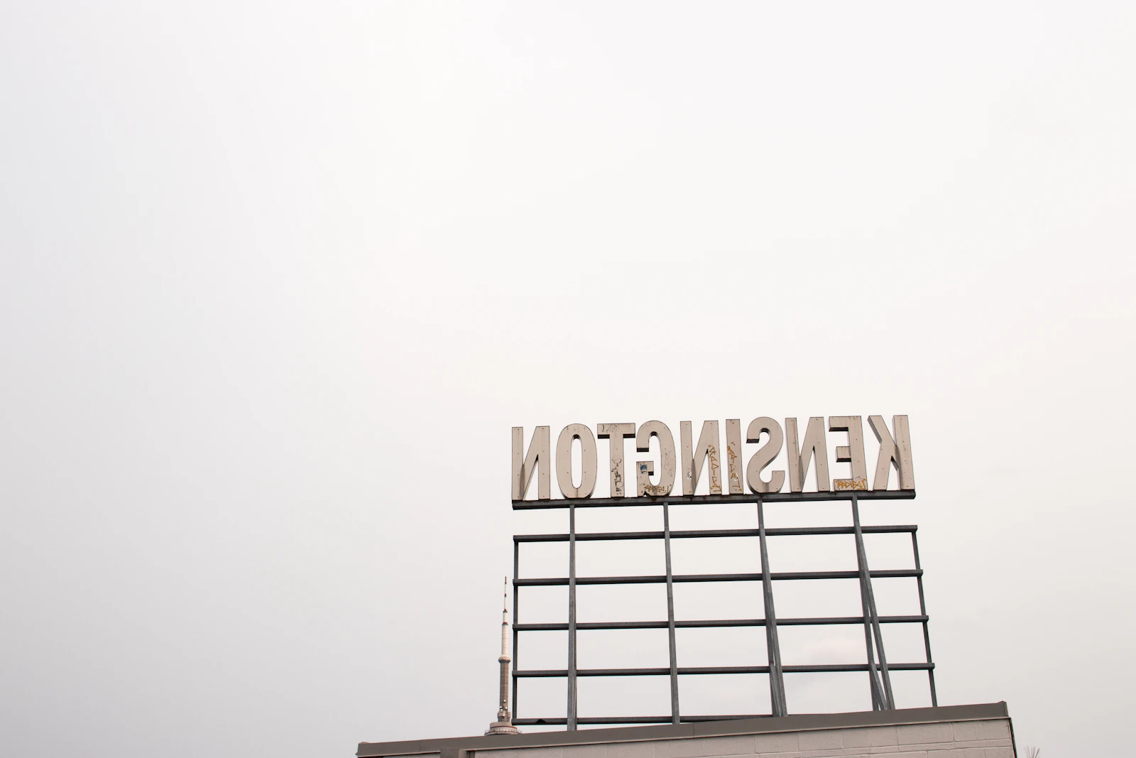 Kensington Market signage in Toronto, one of the city's most walkable and affordable neighbourhoods for visitors