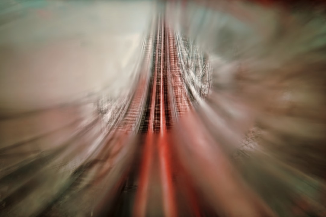 transplante cyperus, Transplant shock, a blurry photo of a train track