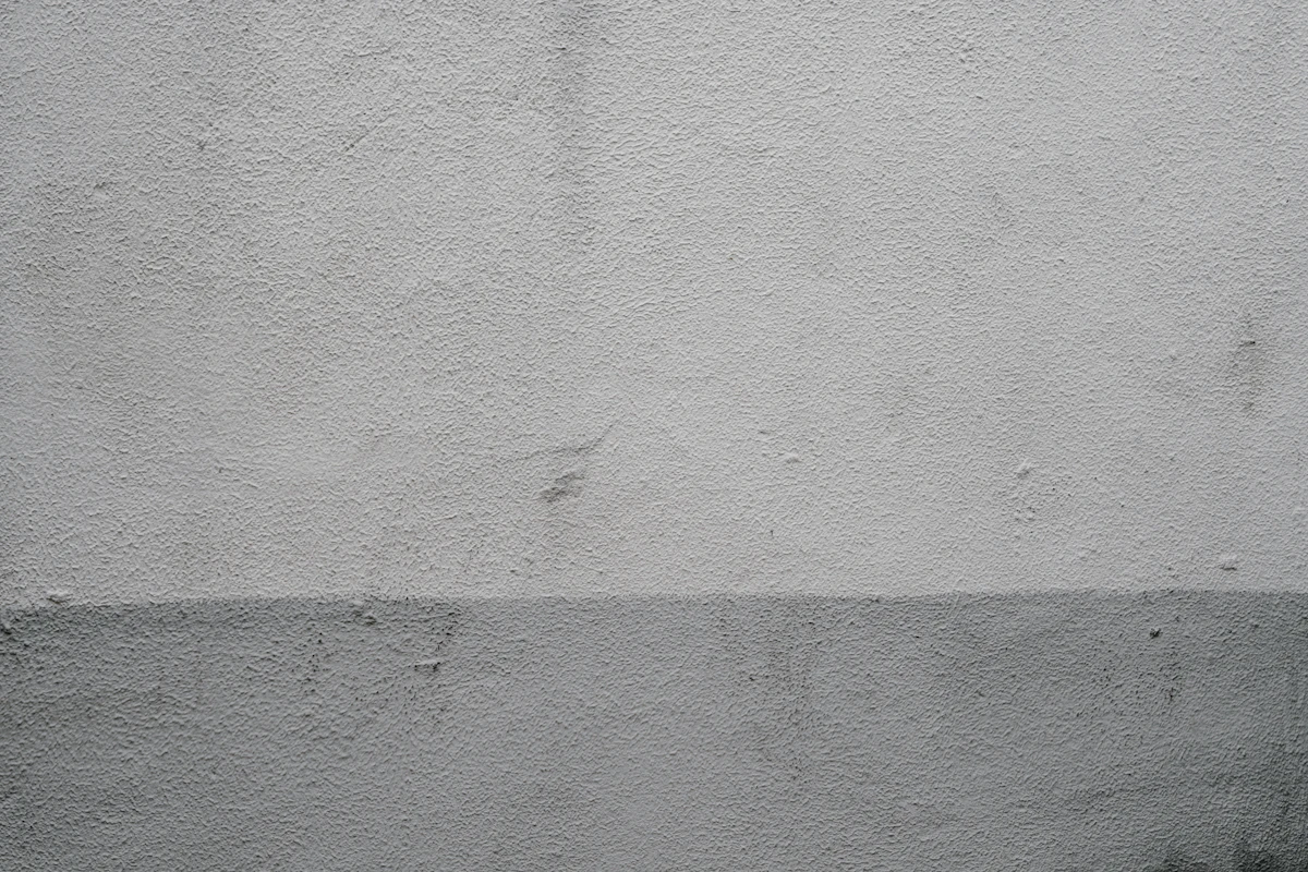 Strakke witte wand