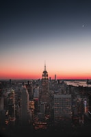 Empire State Building, New York at night