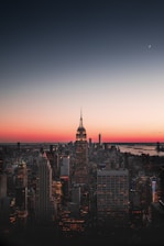 Empire State Building, New York at night