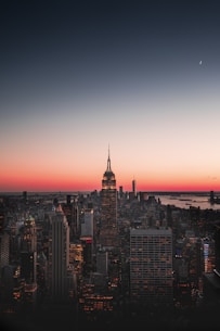 Empire State Building, New York at night
