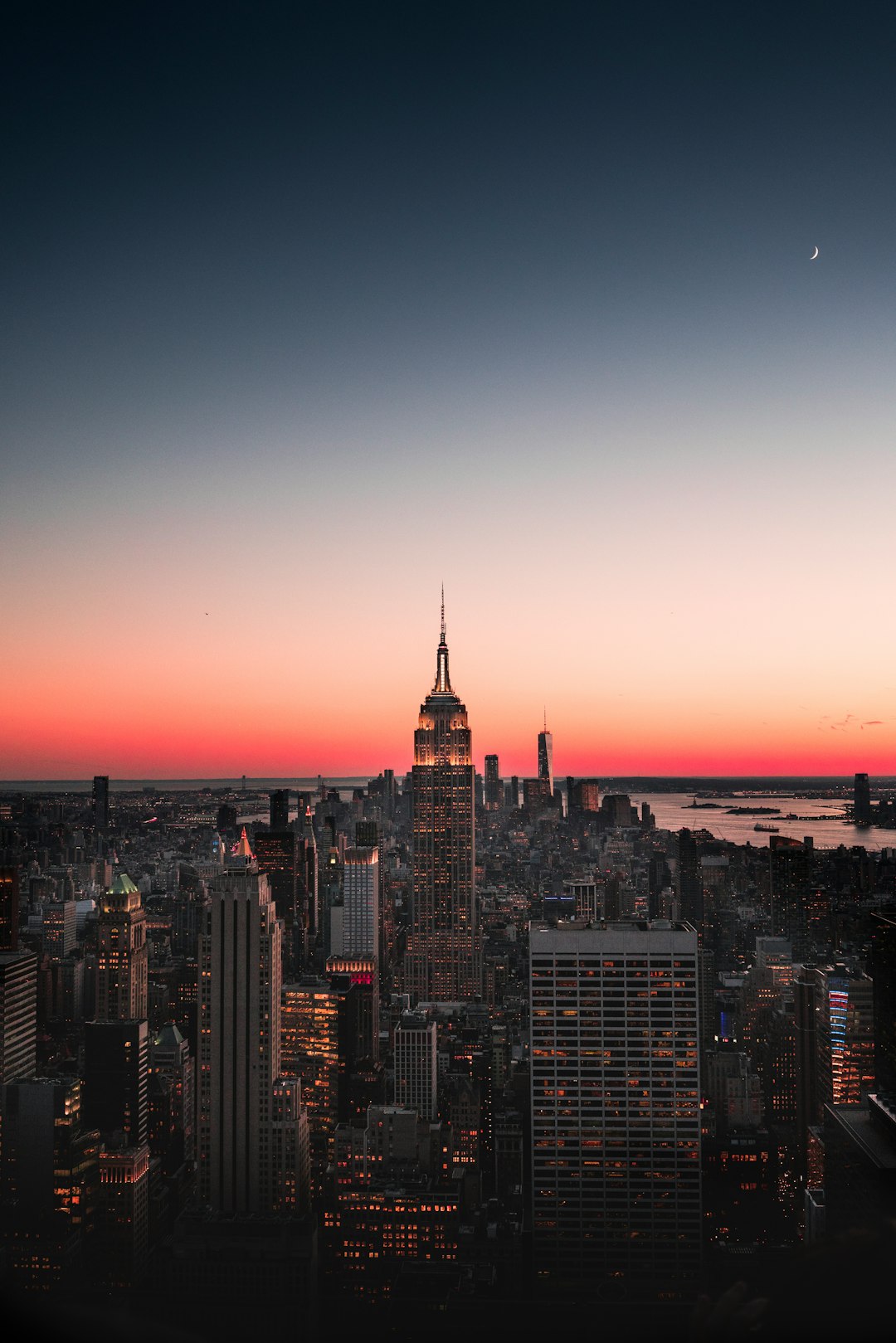 Empire State Building, New York at night