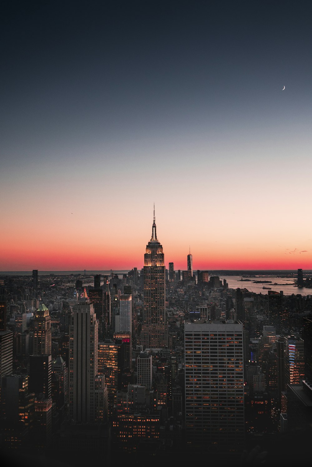 Empire State Building, New York at night