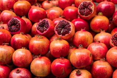 pomegranate fruits exotic google meet background