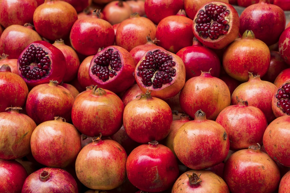 pomegranate fruits