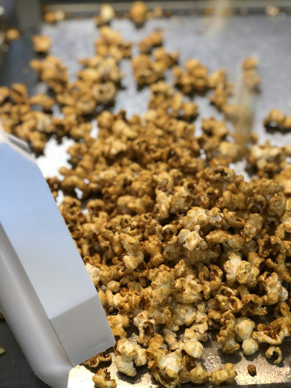 cooked popcorn