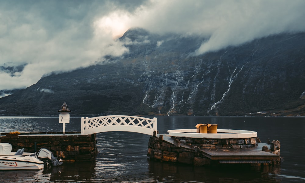 bridge near body of water