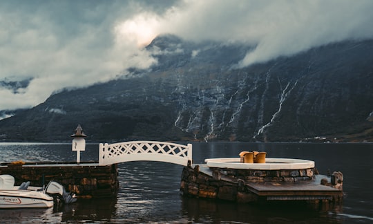 bridge near body of water in Lofthus Norway