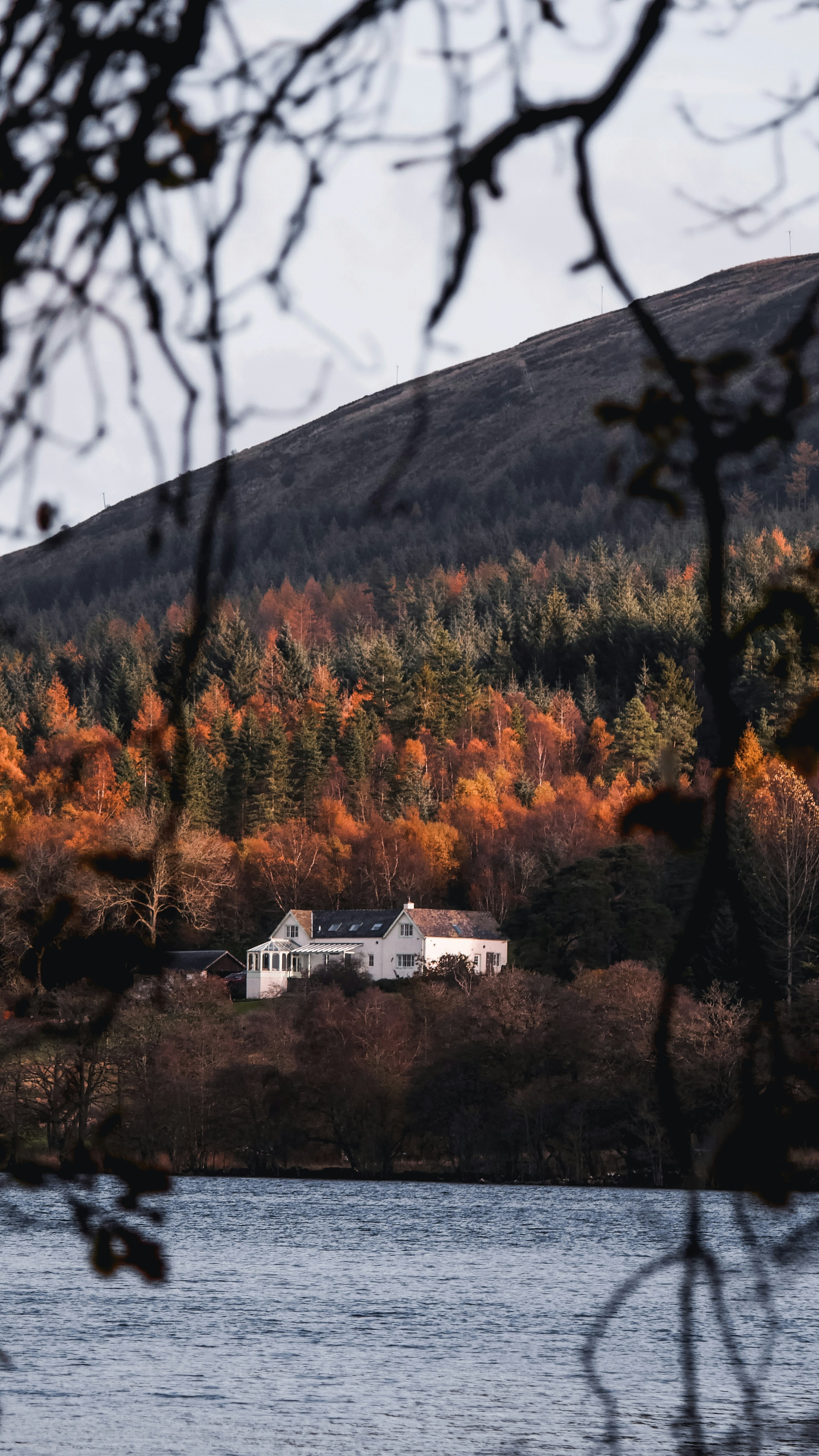 A picturesque view of the town of Callander, the gateway to the Highlands.