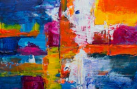 Abstract cosmic artwork
