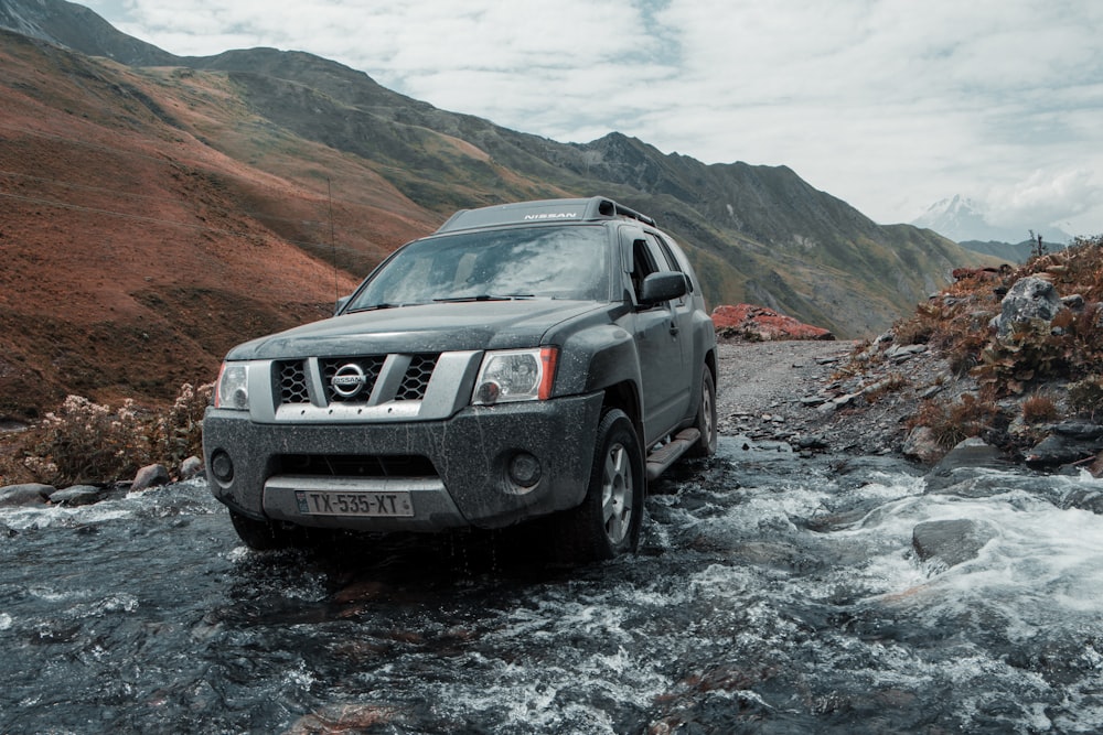 black Nissan SUV