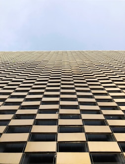 low-angle photography of building