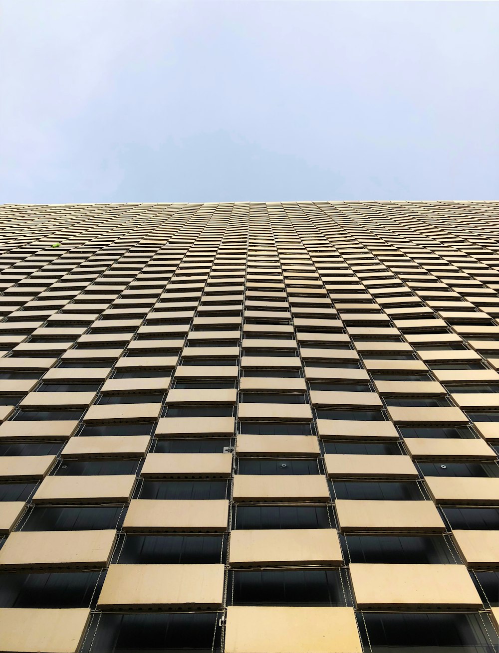 low-angle photography of building