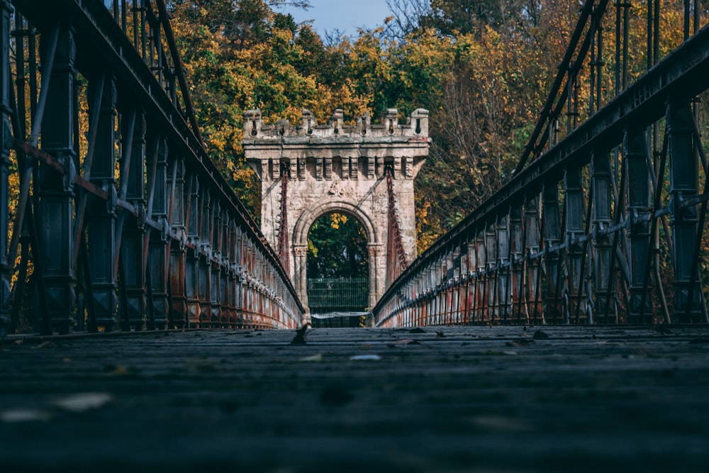 empty bridge during daytime