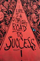 A vibrant, hand-drawn roadmap illustrating the five phases of success coaching with Zion Nation, featuring icons for each step from creating space to investing wealth.