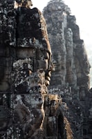 black stone statue during daytime