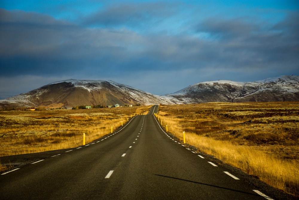 empty road during daytime