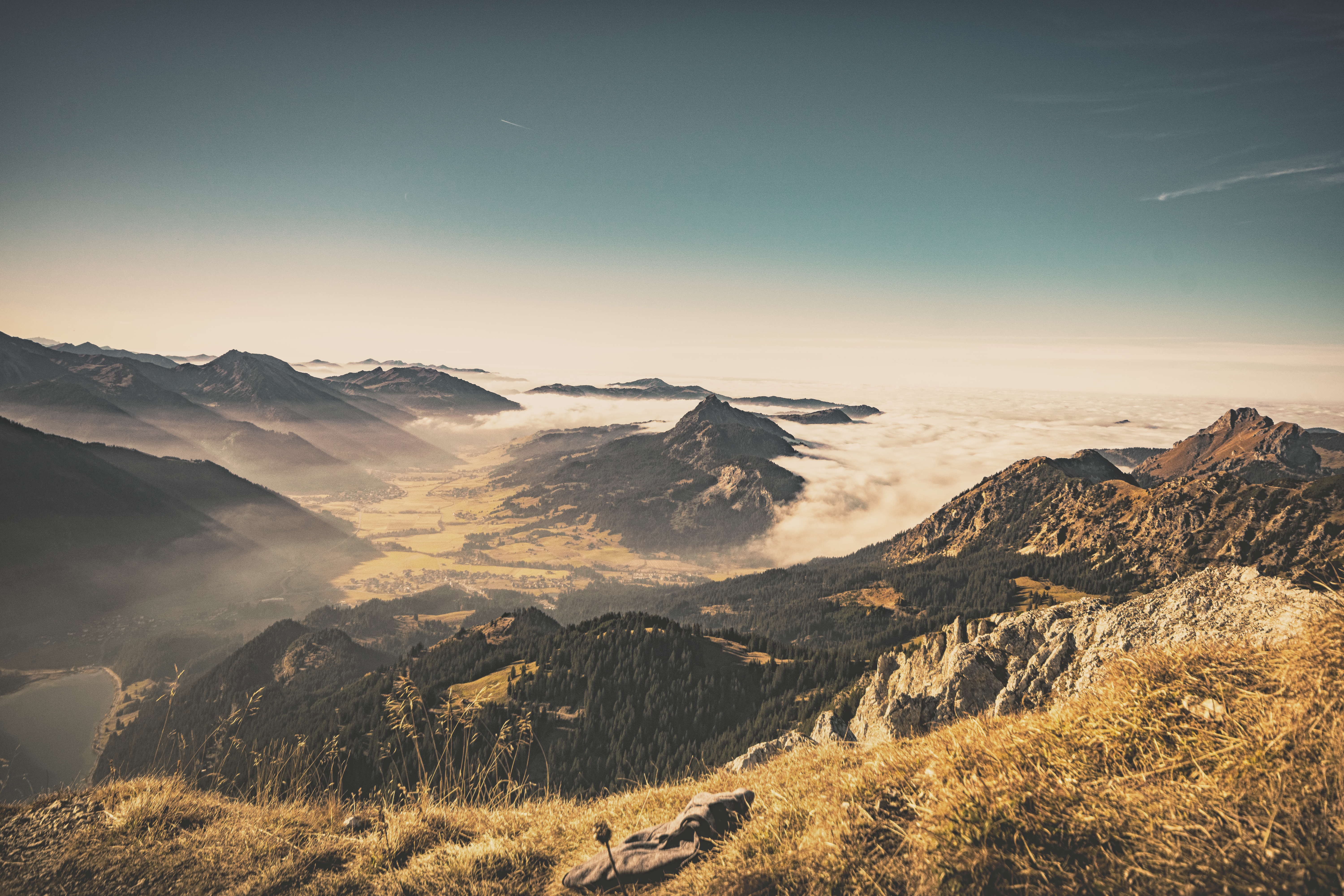 mountains under blue sky during daytime