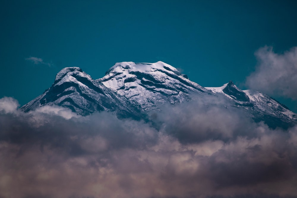 snow covered mountain