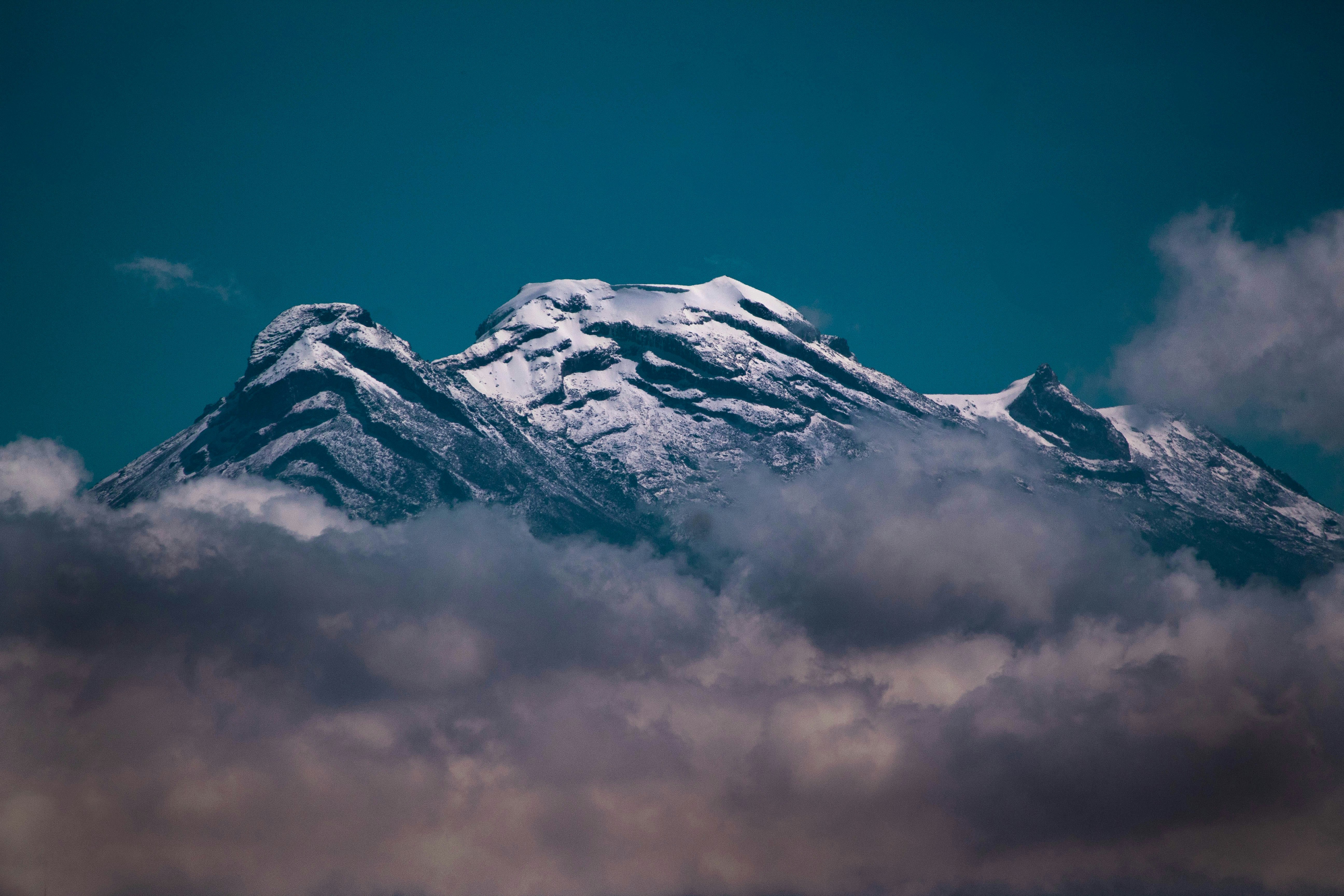 snow covered mountain