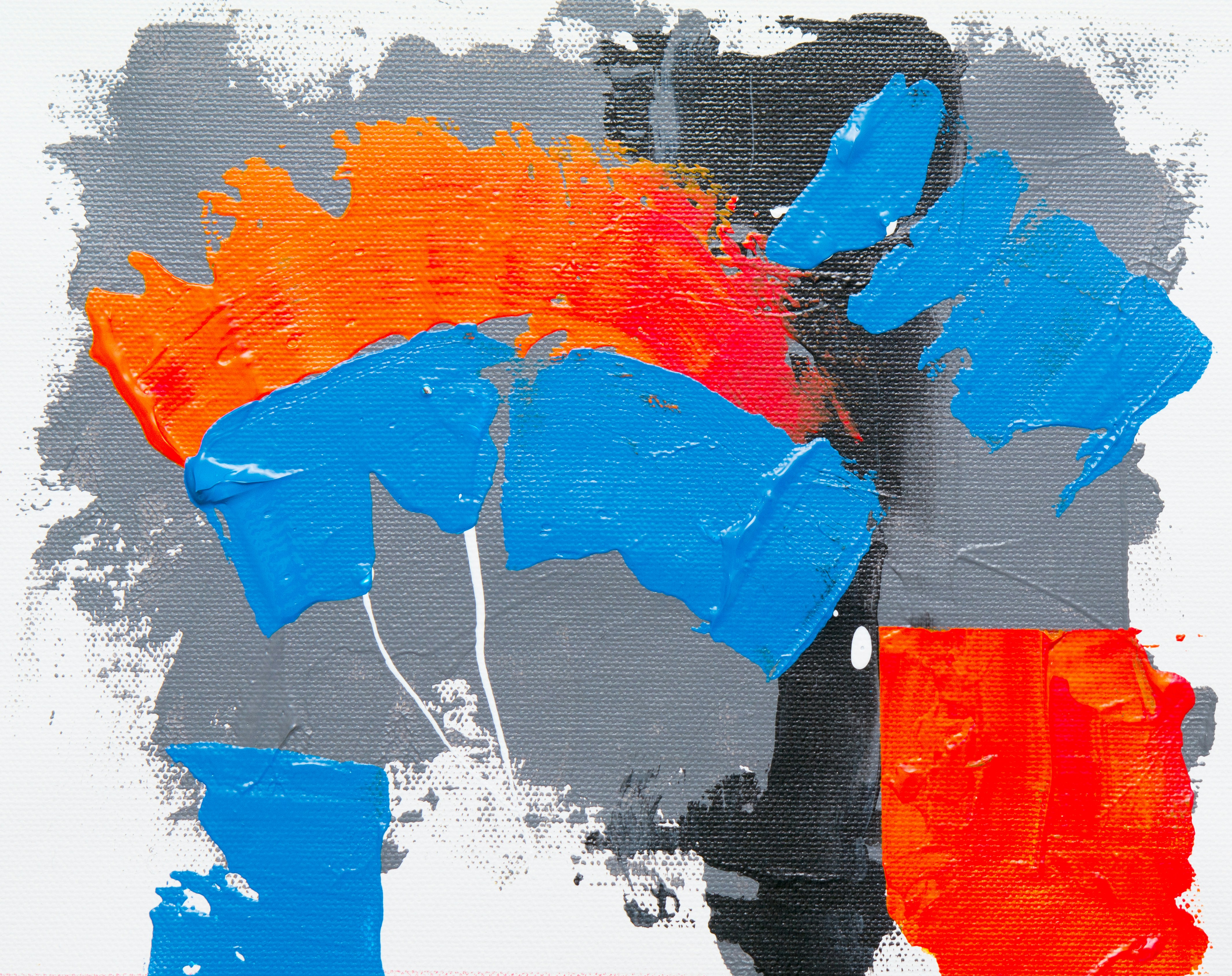 파란색, 빨간색, 흰색 추상 회화 사진 – Unsplash의 무료 배경화면 이미지, image size:3000x2378