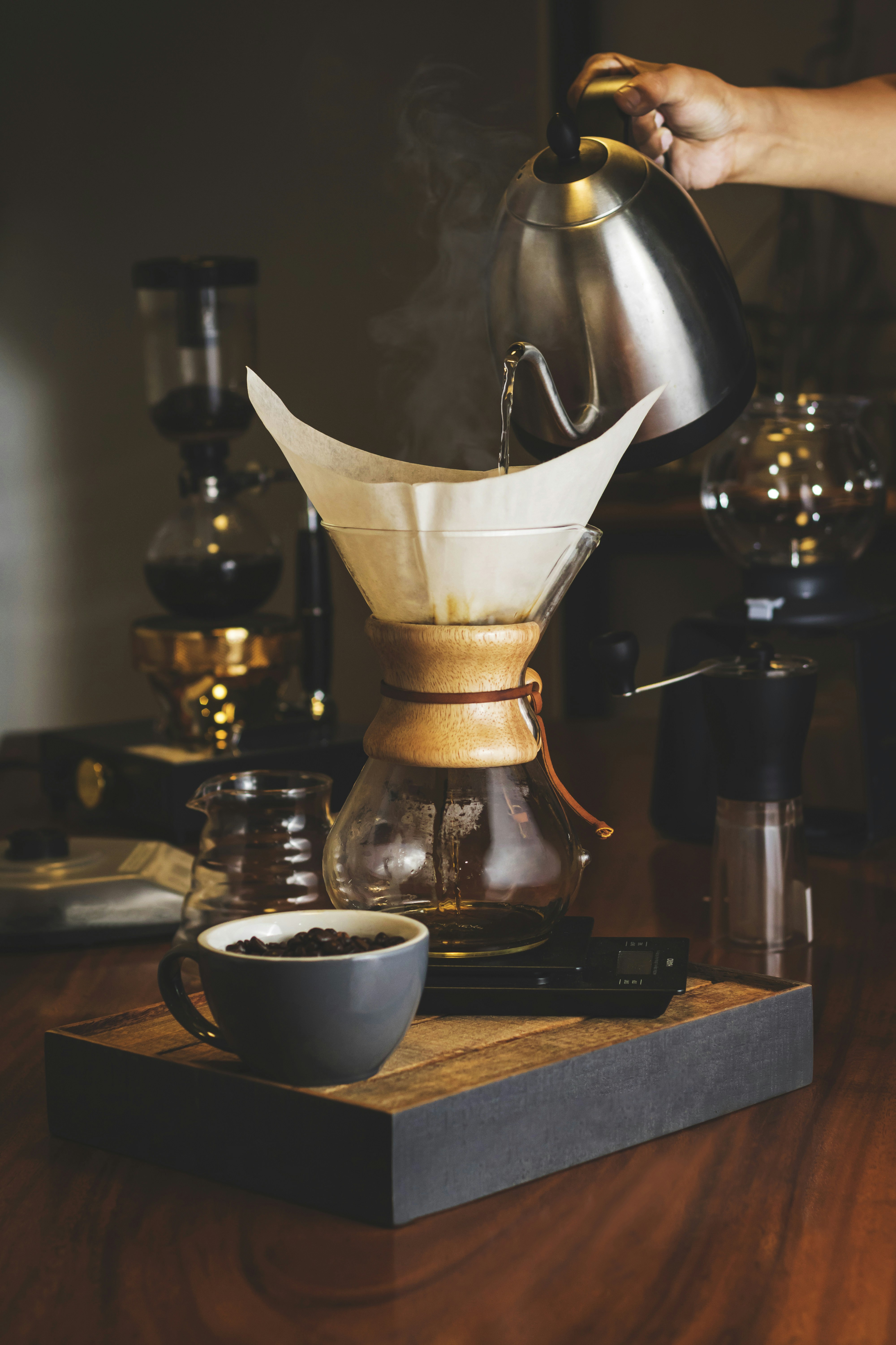 Hand Poured Coffee
