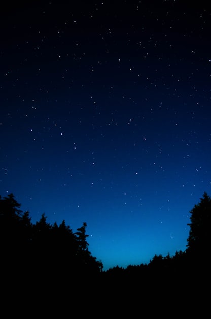 view of starry sky photo – Free Blue Image on Unsplash