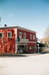 red building
