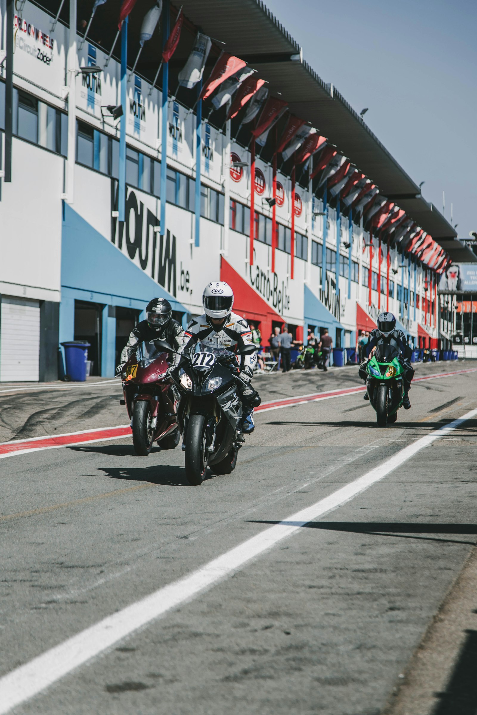 Canon EOS 6D Mark II + Canon EF 24-105mm F4L IS USM sample photo. Three race motorcycles with photography