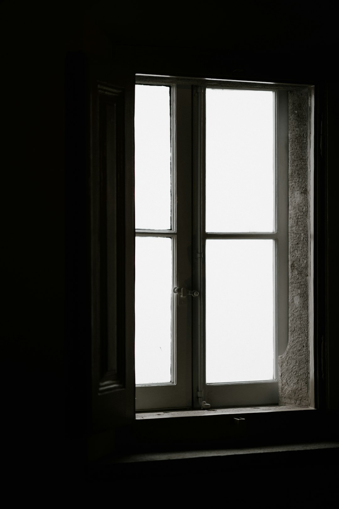 closed window from inside room