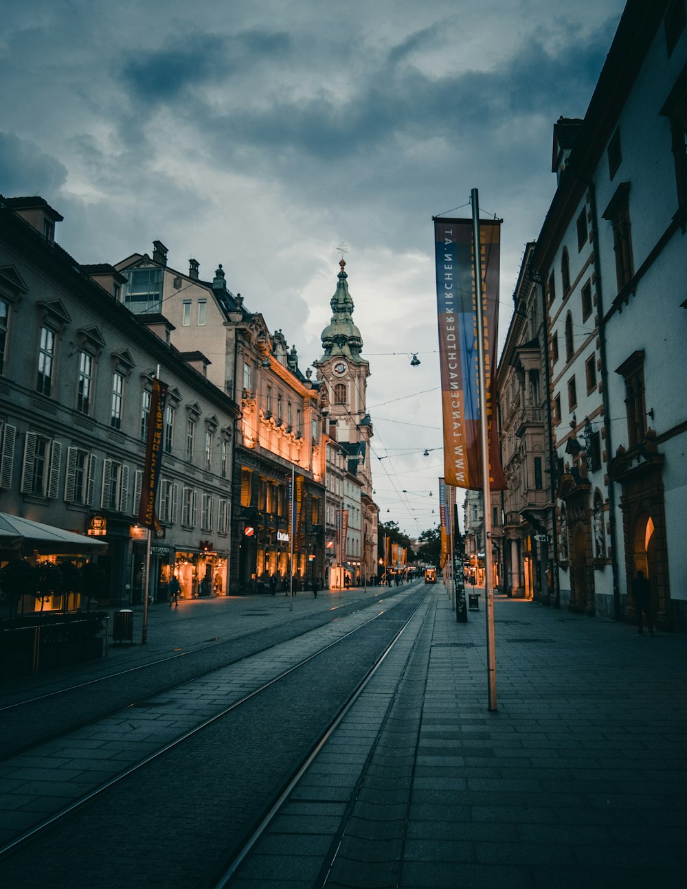 cathedral under cloudy sky