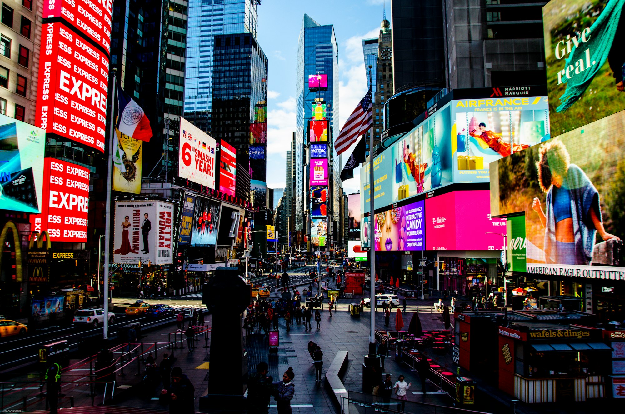 The most crowded place in the City - Times Square