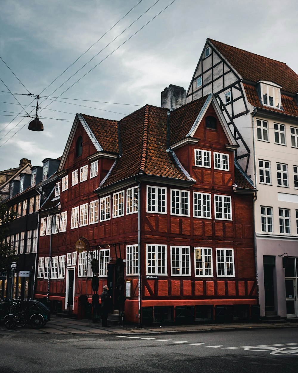 brown brick house