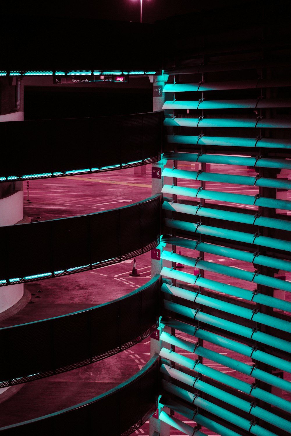 multistorey car park abstract