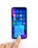 A smartphone displaying a blurred screen with colorful app icons and a menu with options for reading list, bookmarks, private tab, and new tab. A person's finger is pressing on the screen, interacting with the menu.