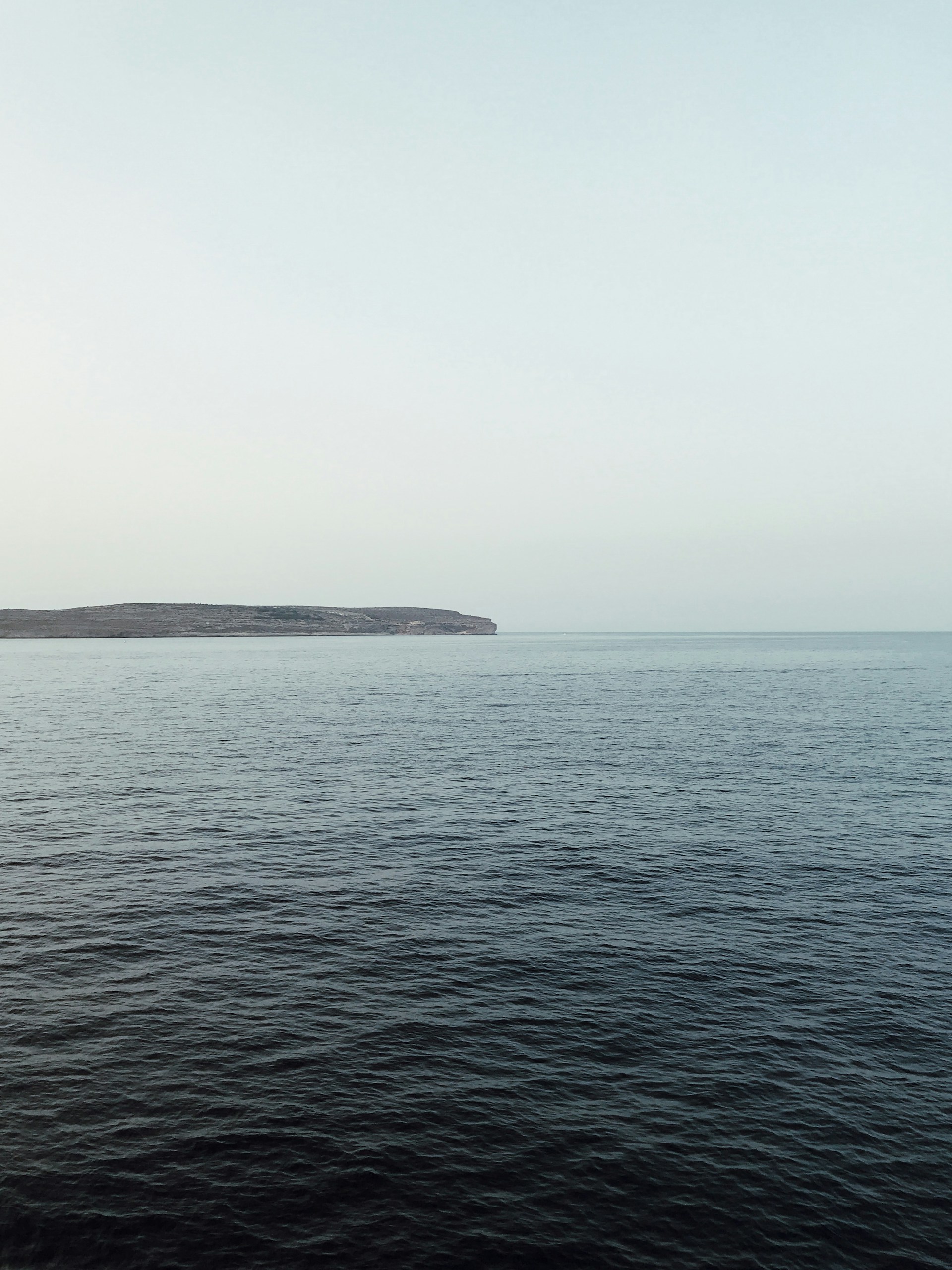 landscape photography of body of water