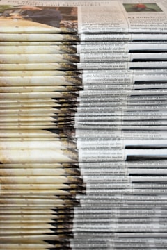 magazine pile lot