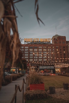 Ponce City Market building under gray sky