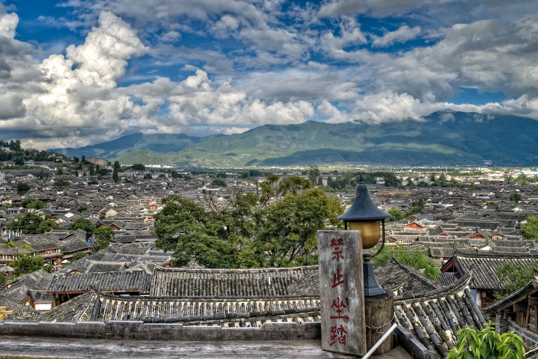 Pingyao Ancient City rooftops and traditional architecture