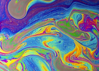 multicolored painting