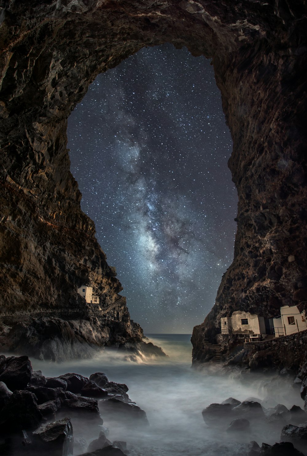 Painting of arch cave photo – Free Sky Image on Unsplash