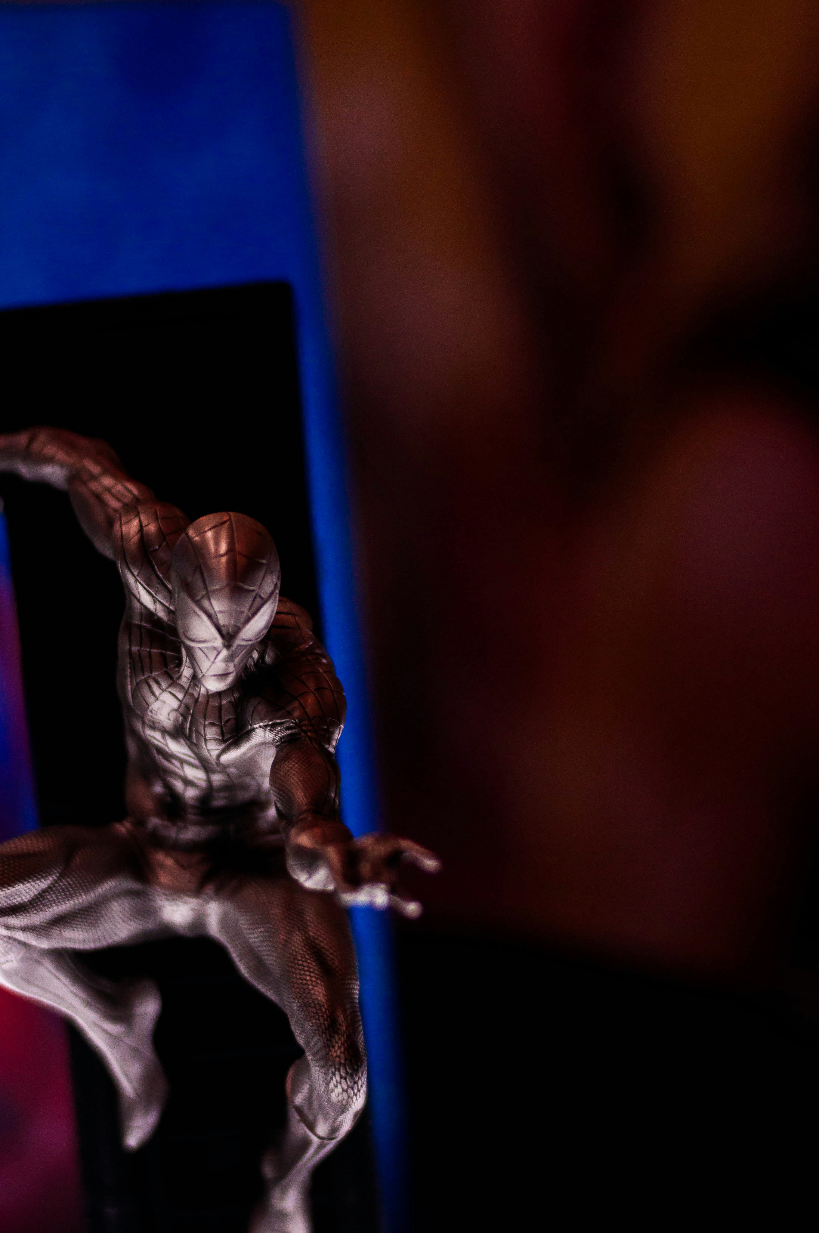 black Spider-Man action figure