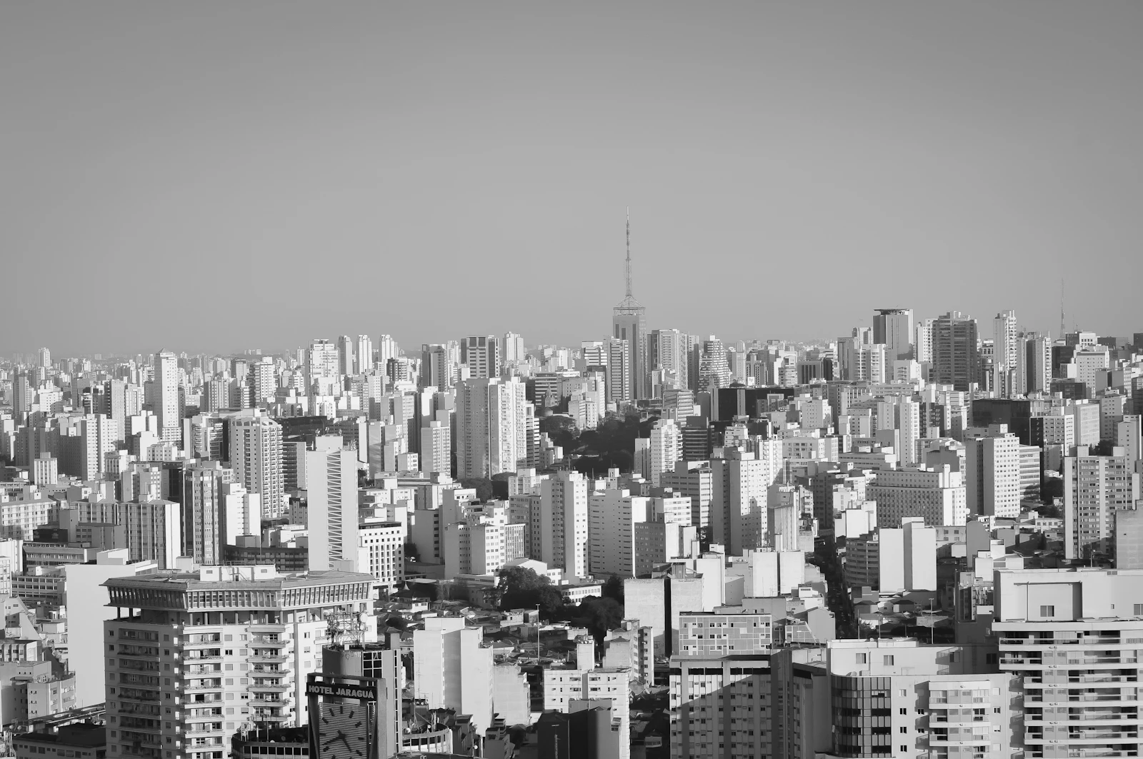 Aerial view of a residential complex in Rio de Janeiro