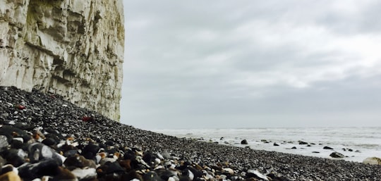 rocks near sea in Beachy Head United Kingdom