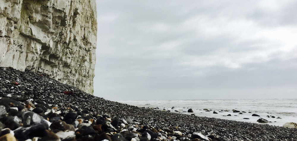 rocks near sea