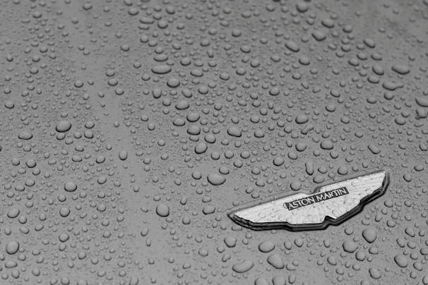 Sparkling clean glass surface with water droplets beading off due to nano ceramic protection